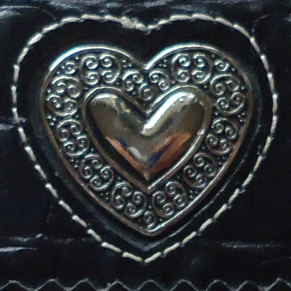 Women's Genuine Leather Black Wallet Size-7x4x1.5 in - Picture 2 of 9